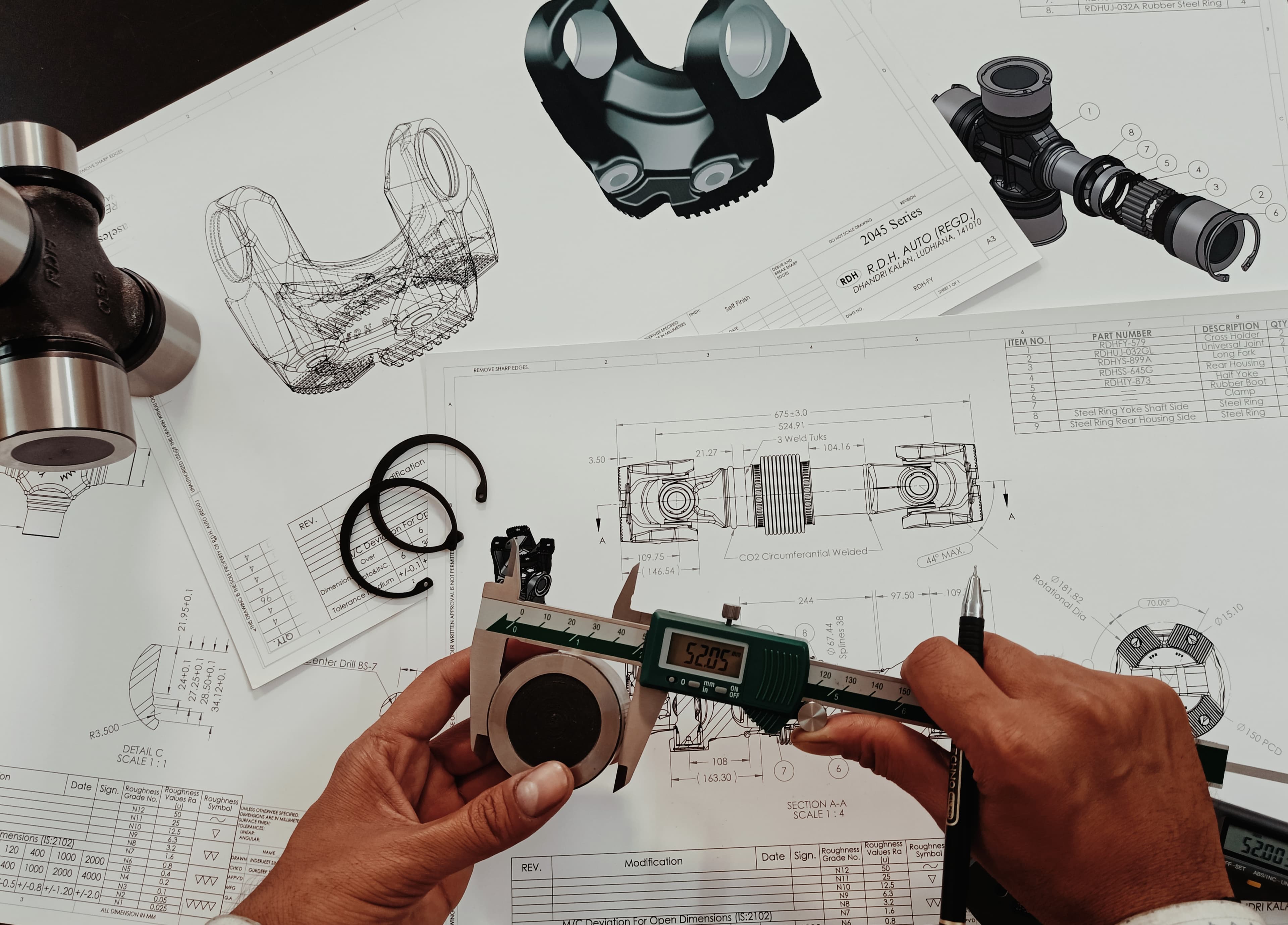 Precision driveline component