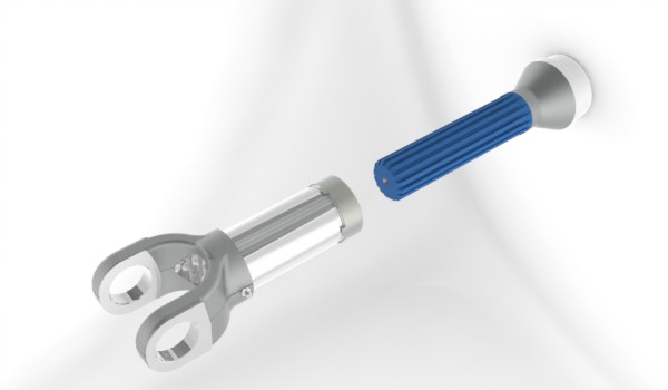 Slip Yoke and Stub Shaft Set (Coated)