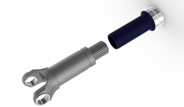 Yoke Shaft and Sleeve Spline Set (Coated)