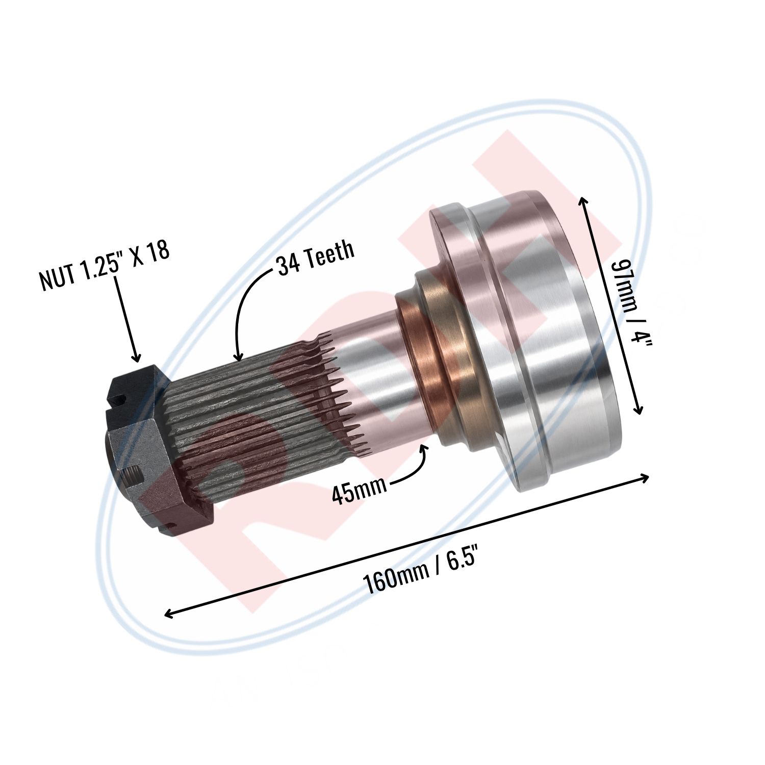 SPL-34, P-4", TL-6.5" (97mm)